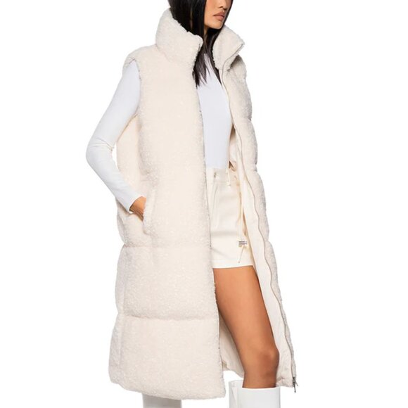 CINCH WAIST BOUCLE VEST - Picture 1 of 4